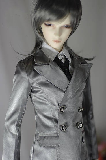 Silver grey suits set for 1/3 size BJD